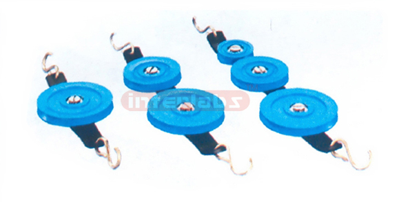 PULLEYS PLASTIC IN OPEN FRAME